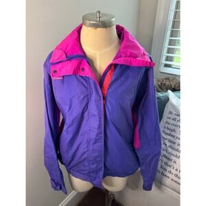 Vintage 90’s Columbia Radial Sleeve Retro Abstract Ski Jacket Womens Medium